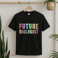 Tiny Future Biologist In Training Life Sciences Bio T-Shirt thumb 2