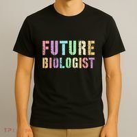 Tiny Future Biologist In Training Life Sciences Bio T-Shirt thumb 3