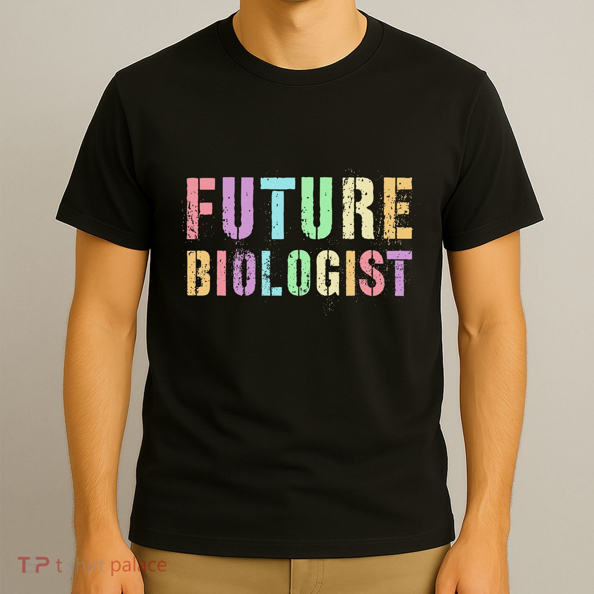 Tiny Future Biologist In Training Life Sciences Bio T-Shirt