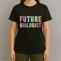 Tiny Future Biologist In Training Life Sciences Bio T-Shirt thumb 4