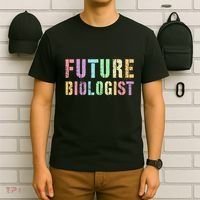 Tiny Future Biologist In Training Life Sciences Bio T-Shirt thumb 6