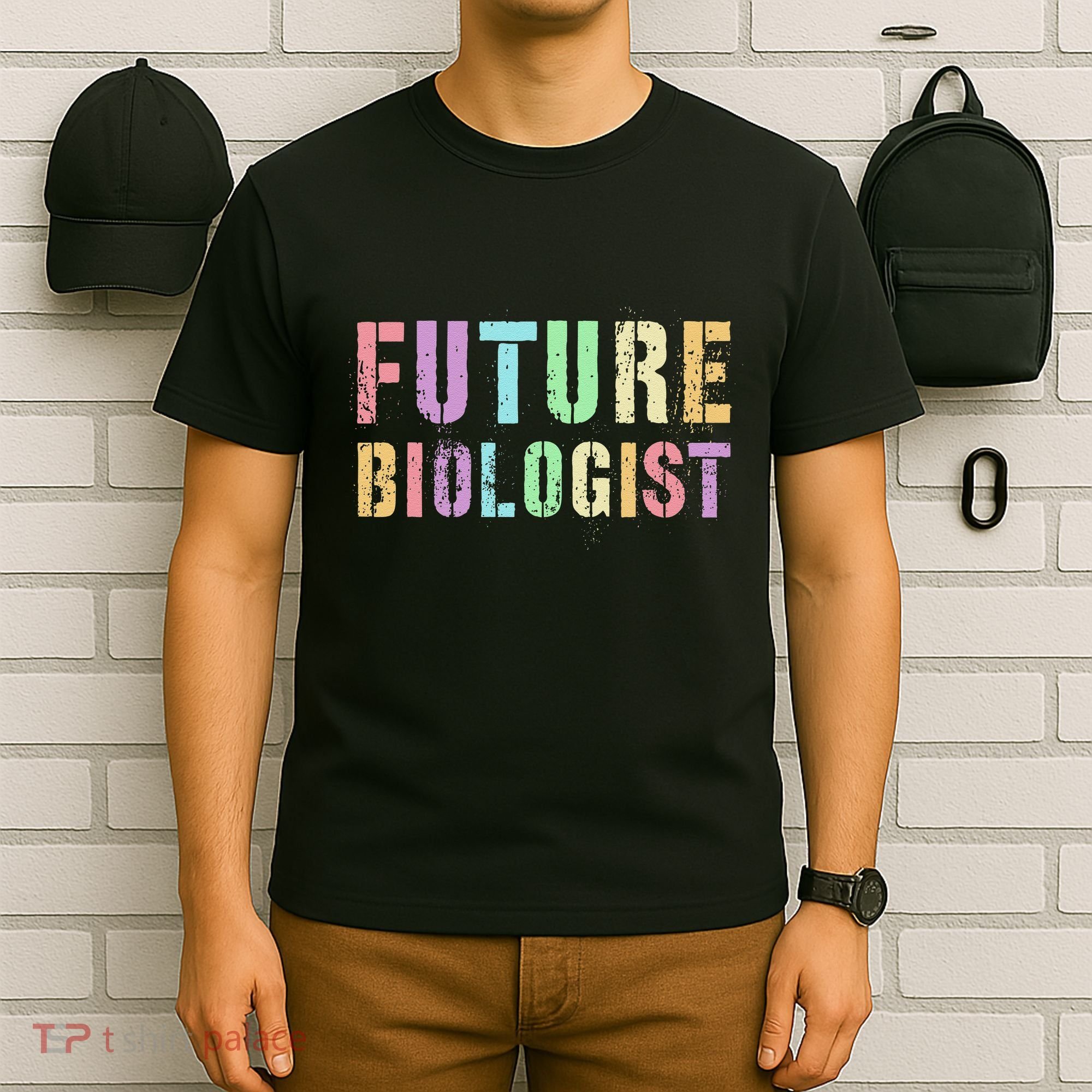 Tiny Future Biologist In Training Life Sciences Bio T-Shirt