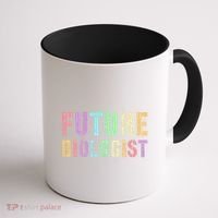 Tiny Future Biologist In Training Life Sciences Bio Coffee Mug thumb 1