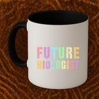 Tiny Future Biologist In Training Life Sciences Bio Coffee Mug thumb 2