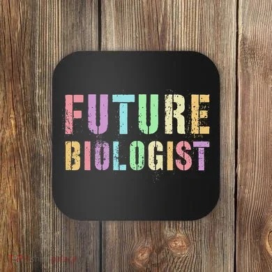 Tiny Future Biologist In Training Life Sciences Bio Coaster