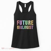 Tiny Future Biologist In Training Life Sciences Bio Women's Tank Top thumb 0