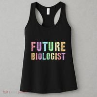 Tiny Future Biologist In Training Life Sciences Bio Women's Tank Top thumb 3