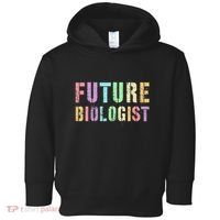 Tiny Future Biologist In Training Life Sciences Bio Toddler Hoodie thumb 0