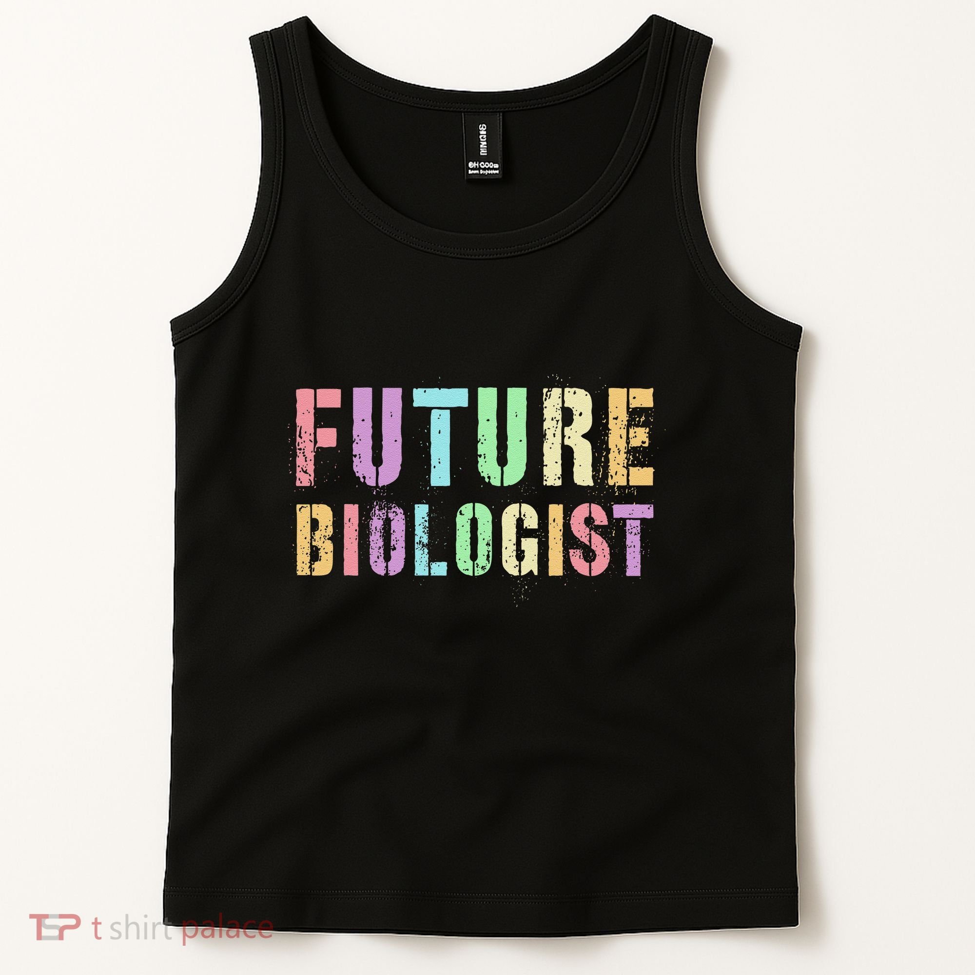 Tiny Future Biologist In Training Life Sciences Bio Tank Top