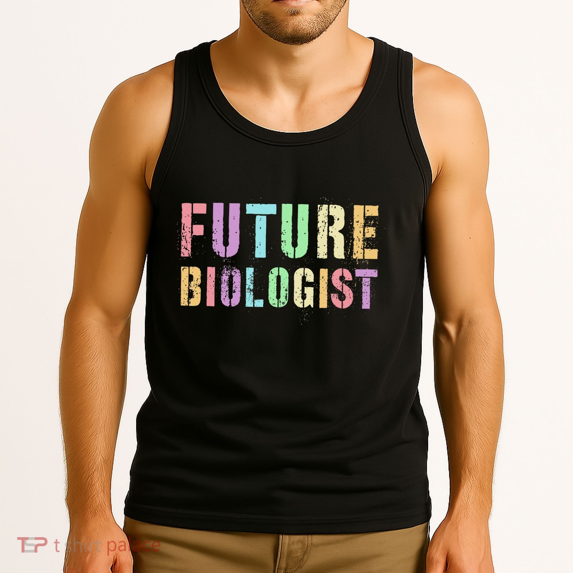 Tiny Future Biologist In Training Life Sciences Bio Tank Top
