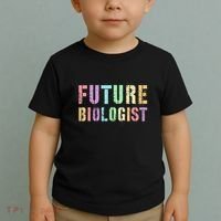 Tiny Future Biologist In Training Life Sciences Bio Toddler T-Shirt thumb 2