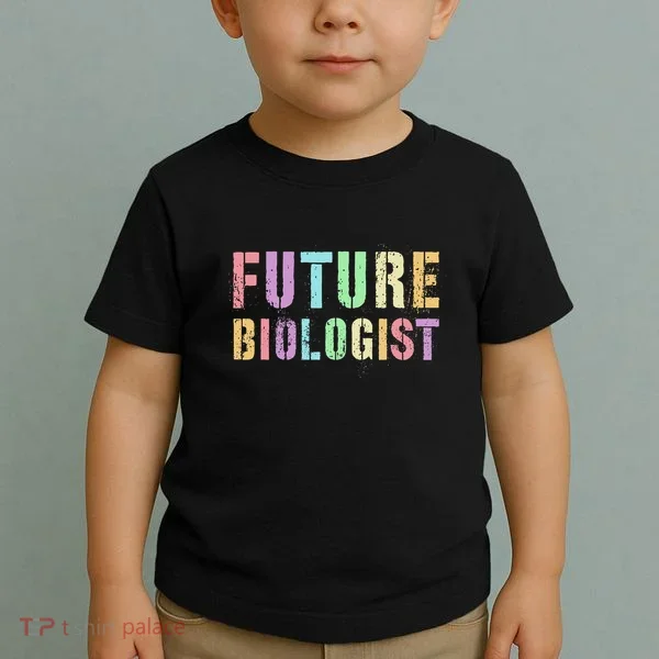 Tiny Future Biologist In Training Life Sciences Bio Toddler T-Shirt