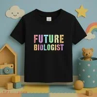 Tiny Future Biologist In Training Life Sciences Bio Toddler T-Shirt thumb 3