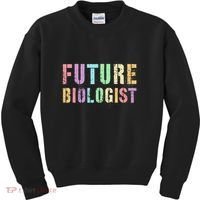 Tiny Future Biologist In Training Life Sciences Bio Kids Sweatshirt thumb 0