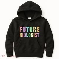 Tiny Future Biologist In Training Life Sciences Bio Kids Hoodie thumb 0