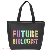 Tiny Future Biologist In Training Life Sciences Bio Tote Bag thumb 0