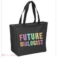 Tiny Future Biologist In Training Life Sciences Bio Tote Bag thumb 2