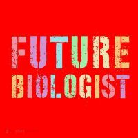 Tiny Future Biologist In Training Life Sciences Bio Santa Hat thumb 1