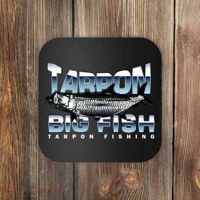Tarpon Fishing Big Fish Coaster