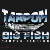 Tarpon Fishing Big Fish Ornament thumb 1
