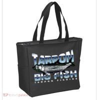 Tarpon Fishing Big Fish Tote Bag thumb 2
