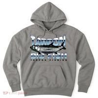 Tarpon Fishing Big Fish Hoodie thumb 0