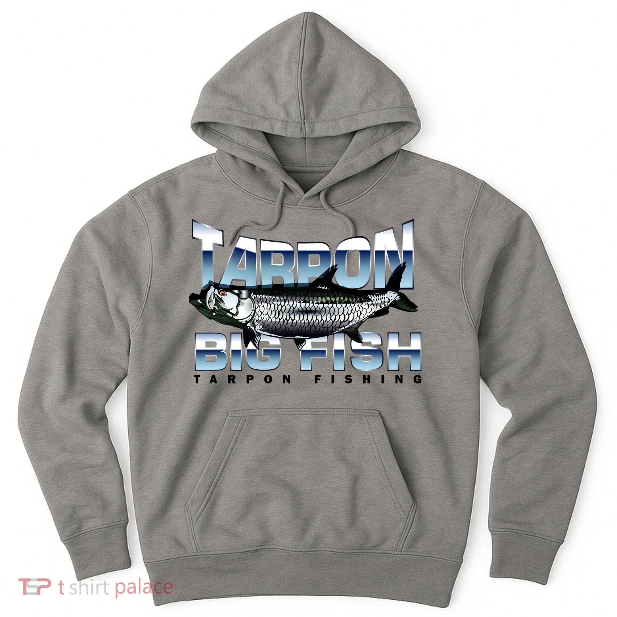 Tarpon Fishing Big Fish Hoodie