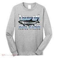 Tarpon Fishing Big Fish Long Sleeve Shirt thumb 0