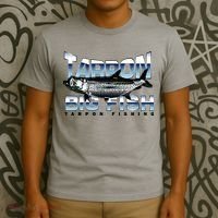 Tarpon Fishing Big Fish T-Shirt thumb 3