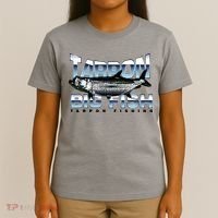 Tarpon Fishing Big Fish T-Shirt thumb 4