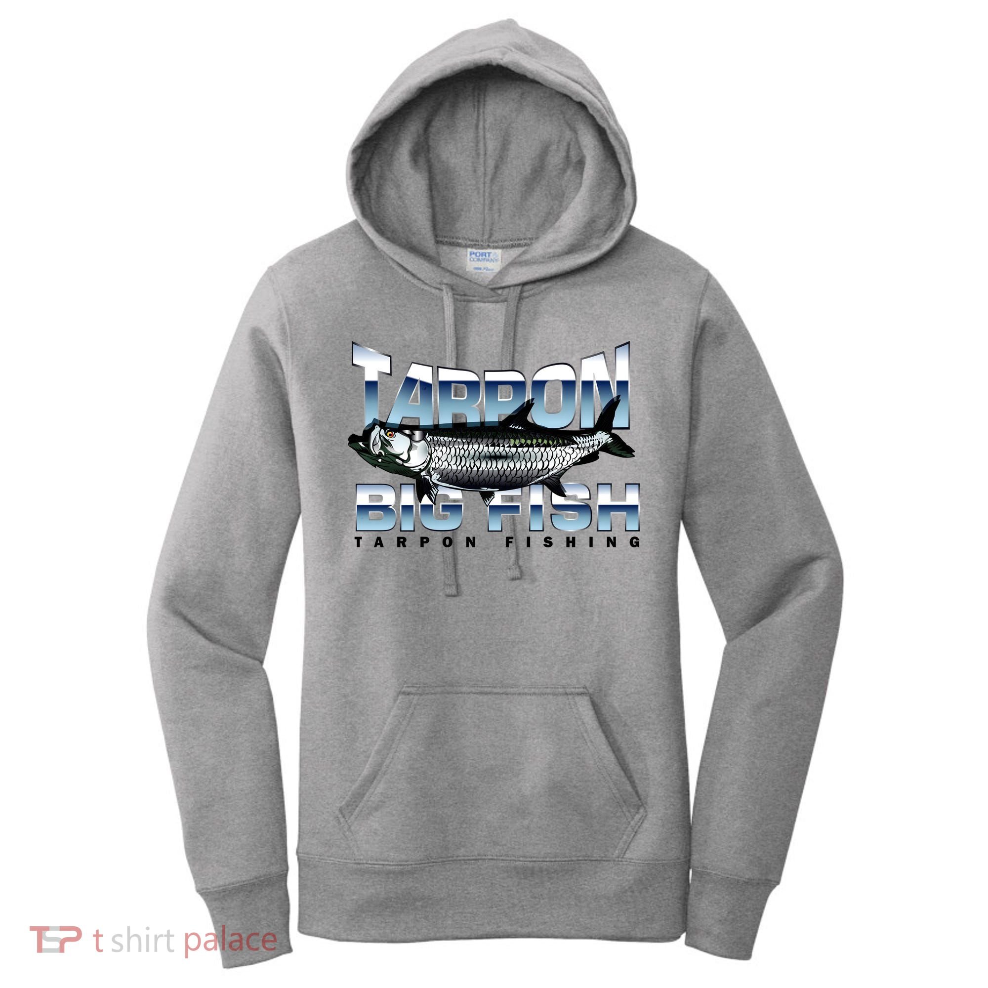 Tarpon Fishing Big Fish Women's Hoodie