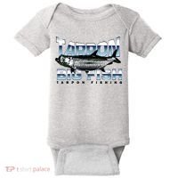 Tarpon Fishing Big Fish Baby Bodysuit thumb 0