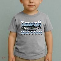 Tarpon Fishing Big Fish Toddler T-Shirt thumb 2