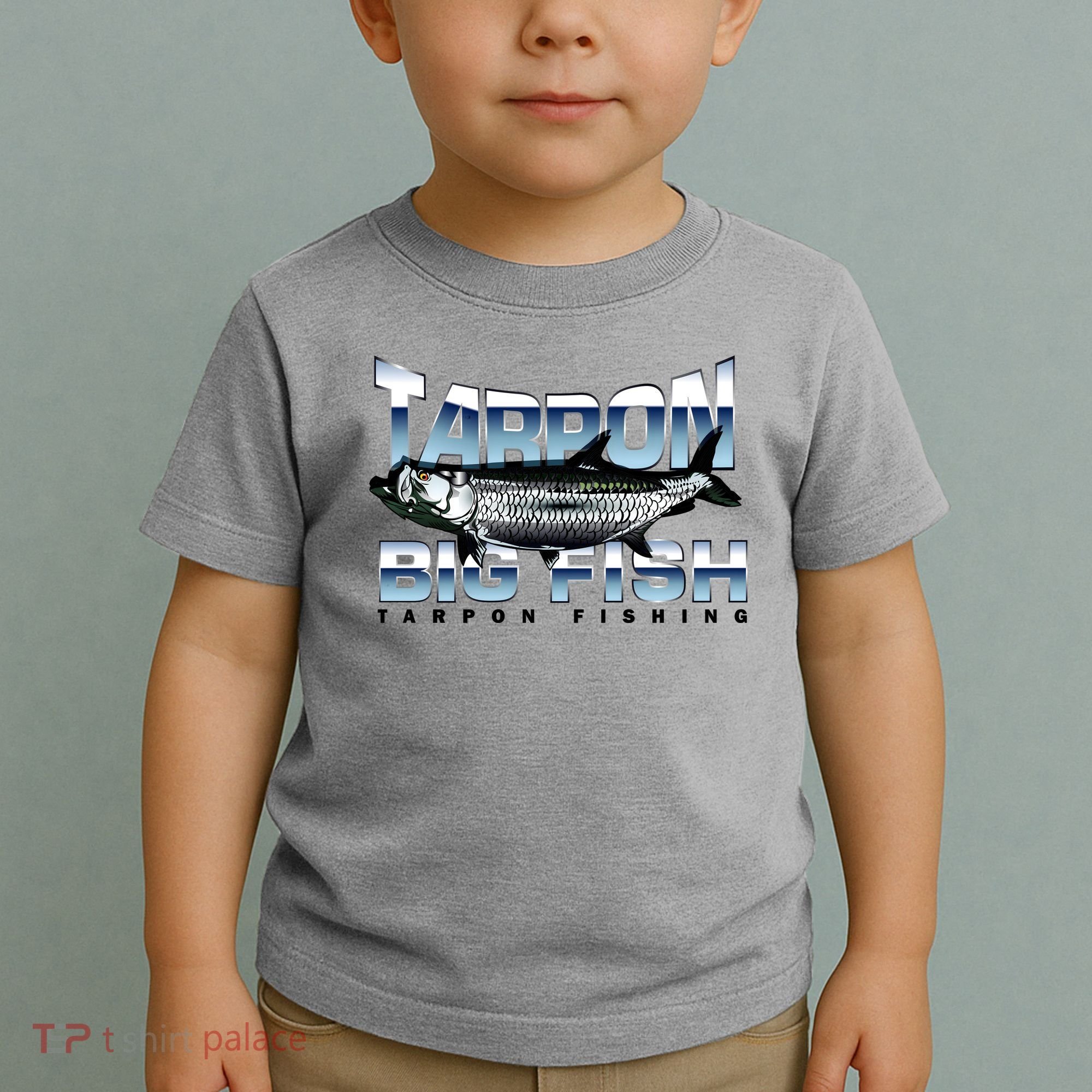 Tarpon Fishing Big Fish Toddler T-Shirt