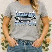 Tarpon Fishing Big Fish Women's T-Shirt thumb 2