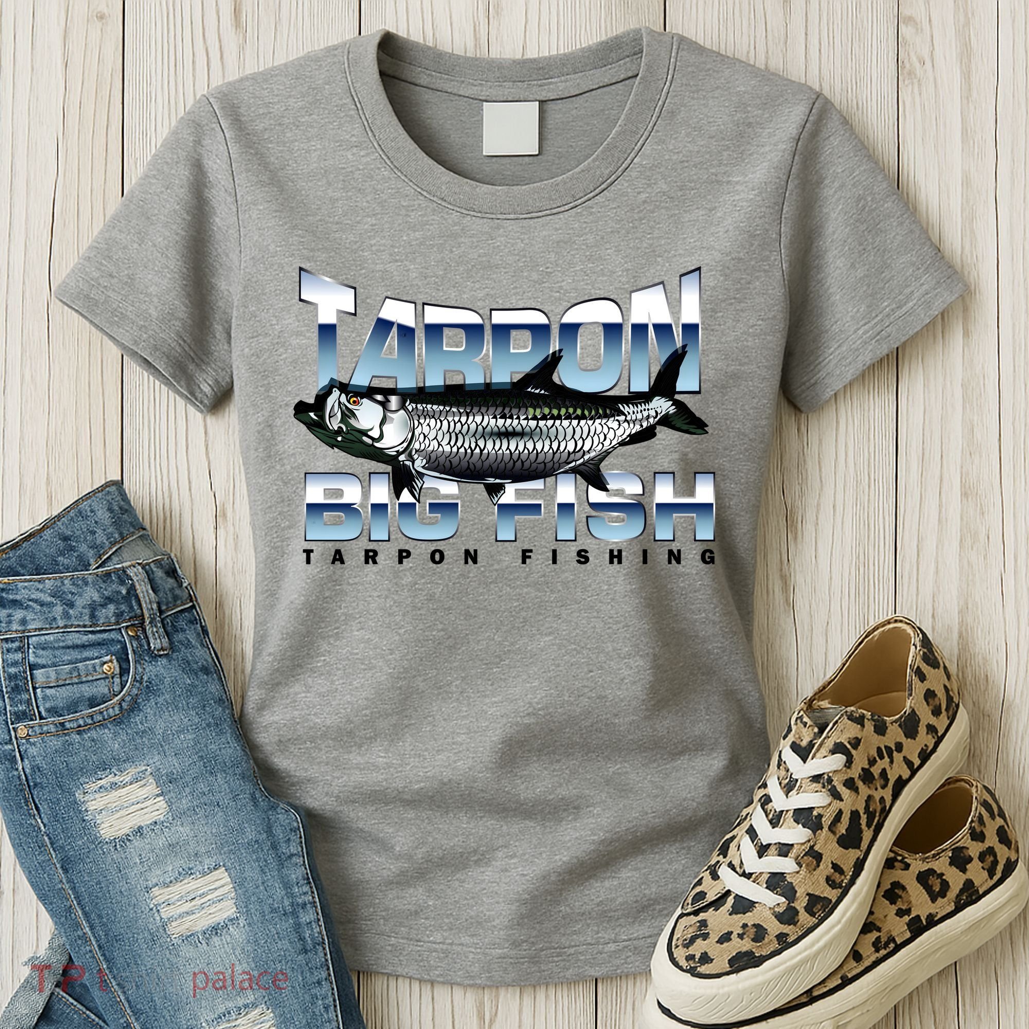 Tarpon Fishing Big Fish Women's T-Shirt
