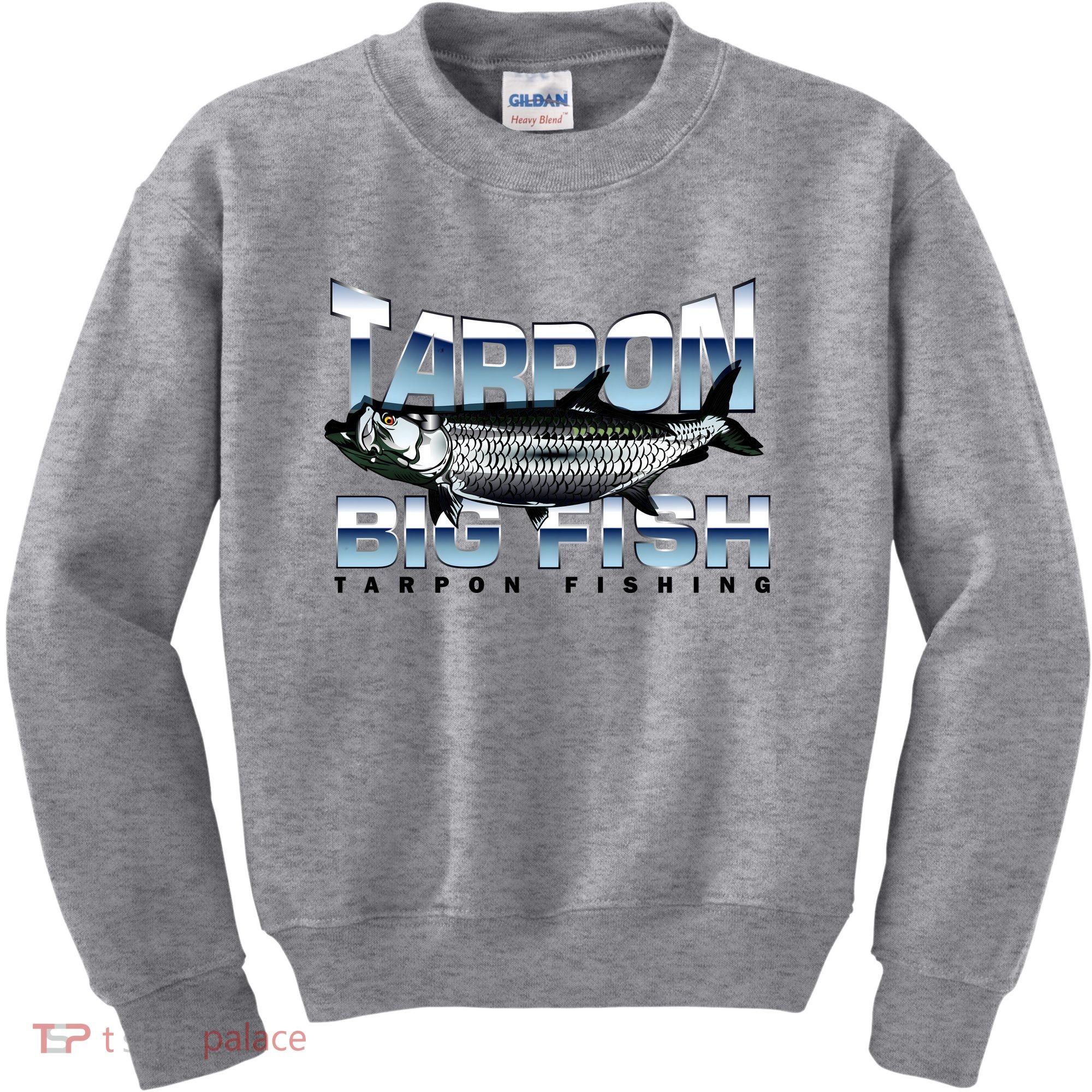 Tarpon Fishing Big Fish Kids Sweatshirt