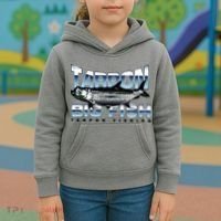 Tarpon Fishing Big Fish Kids Hoodie thumb 3