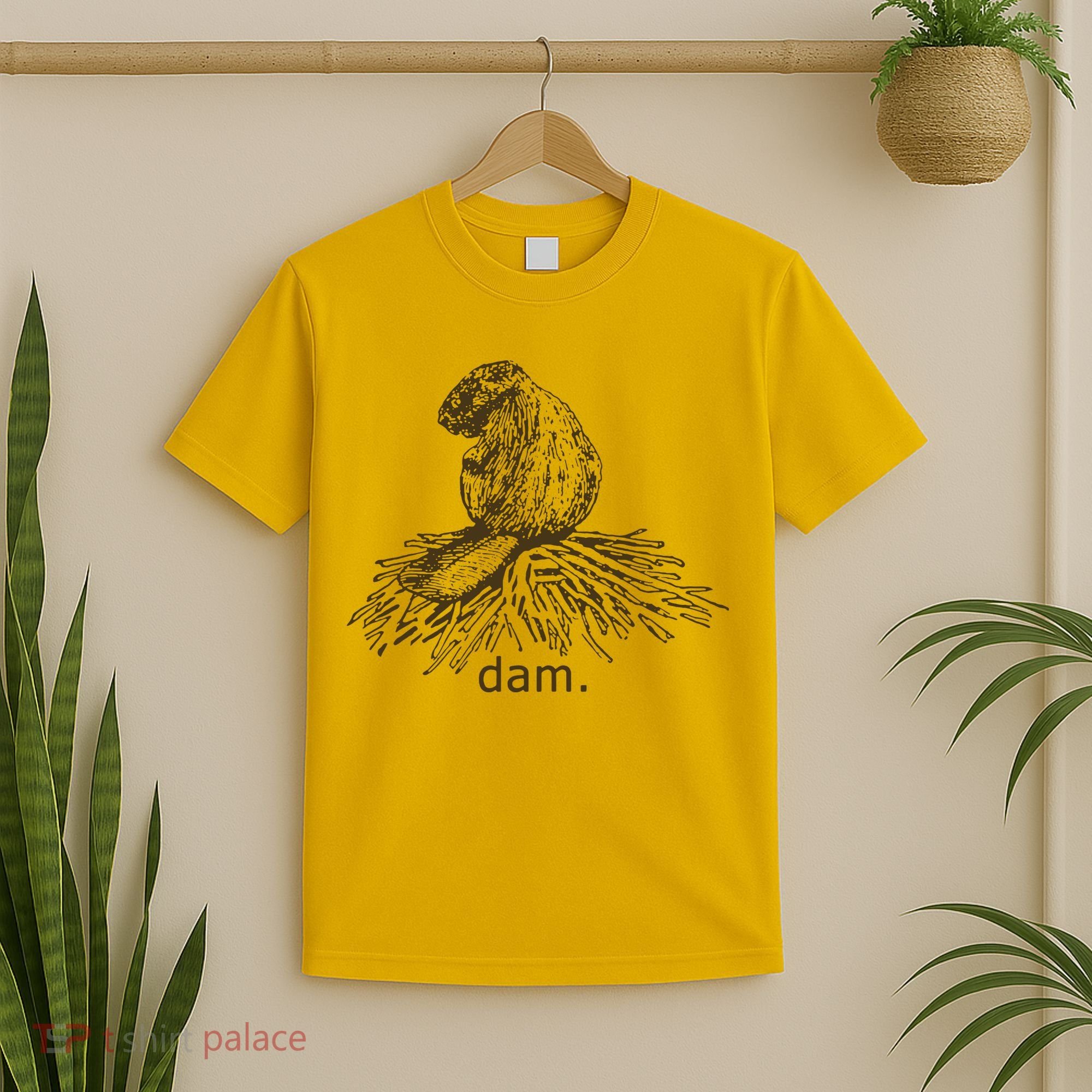 Trending Funny Beaver Dam Funny Animal Lover Cool Wildlife Beaver T-Shirt
