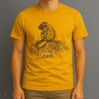 Trending Funny Beaver Dam Funny Animal Lover Cool Wildlife Beaver T-Shirt thumb 3