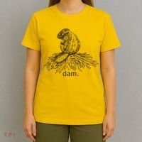 Trending Funny Beaver Dam Funny Animal Lover Cool Wildlife Beaver T-Shirt thumb 4