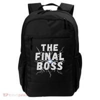 The Final Boss Rock Lightning Wrestling Rock Final Boss Backpack thumb 0