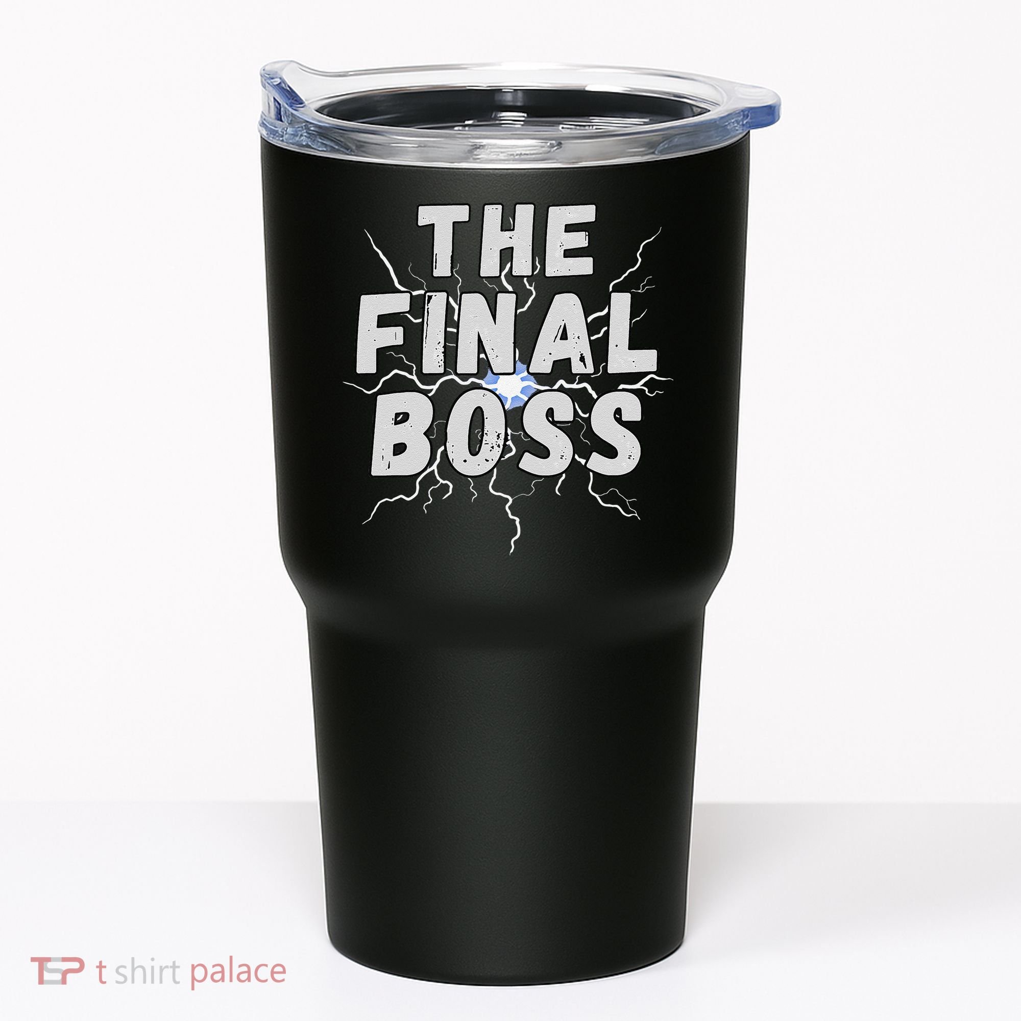 The Final Boss Rock Lightning Wrestling Rock Final Boss Tumbler