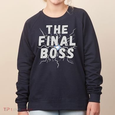 The Final Boss Rock Lightning Wrestling Rock Final Boss Women's Sweatshirt