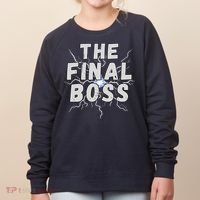 The Final Boss Rock Lightning Wrestling Rock Final Boss Women's Sweatshirt thumb 0