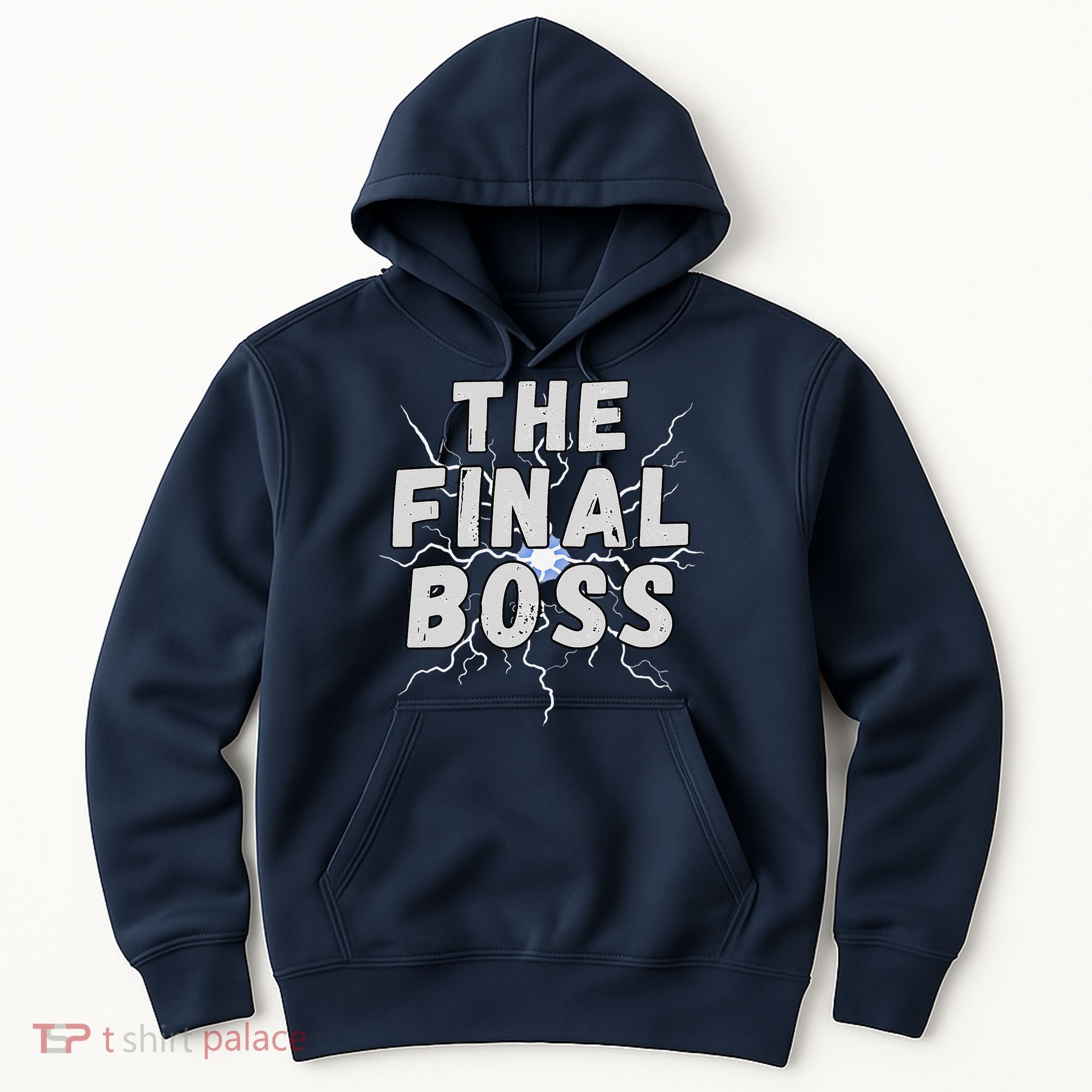 The Final Boss Rock Lightning Wrestling Rock Final Boss Hoodie