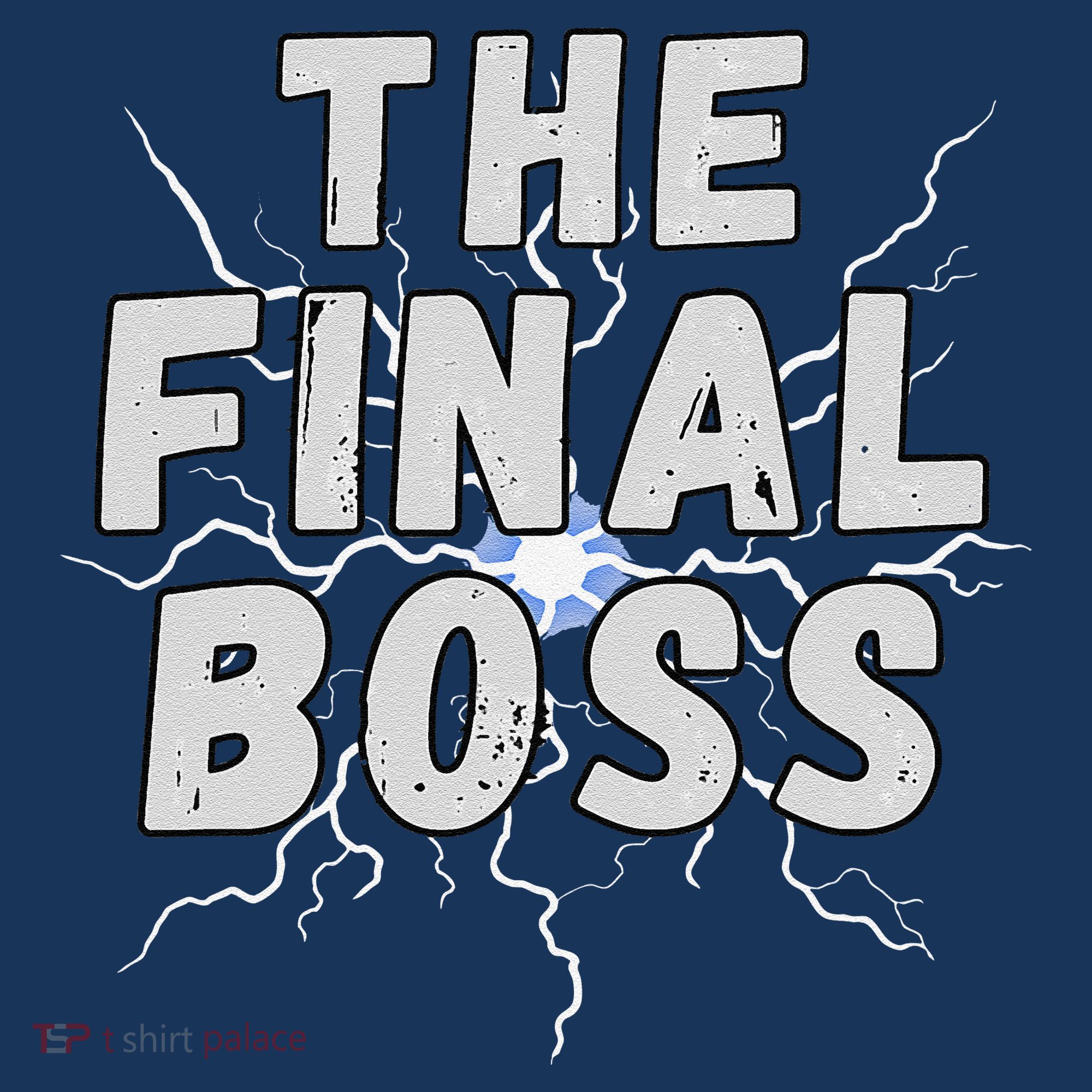 The Final Boss Rock Lightning Wrestling Rock Final Boss Hoodie