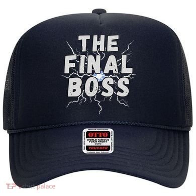 The Final Boss Rock Lightning Wrestling Rock Final Boss Hat