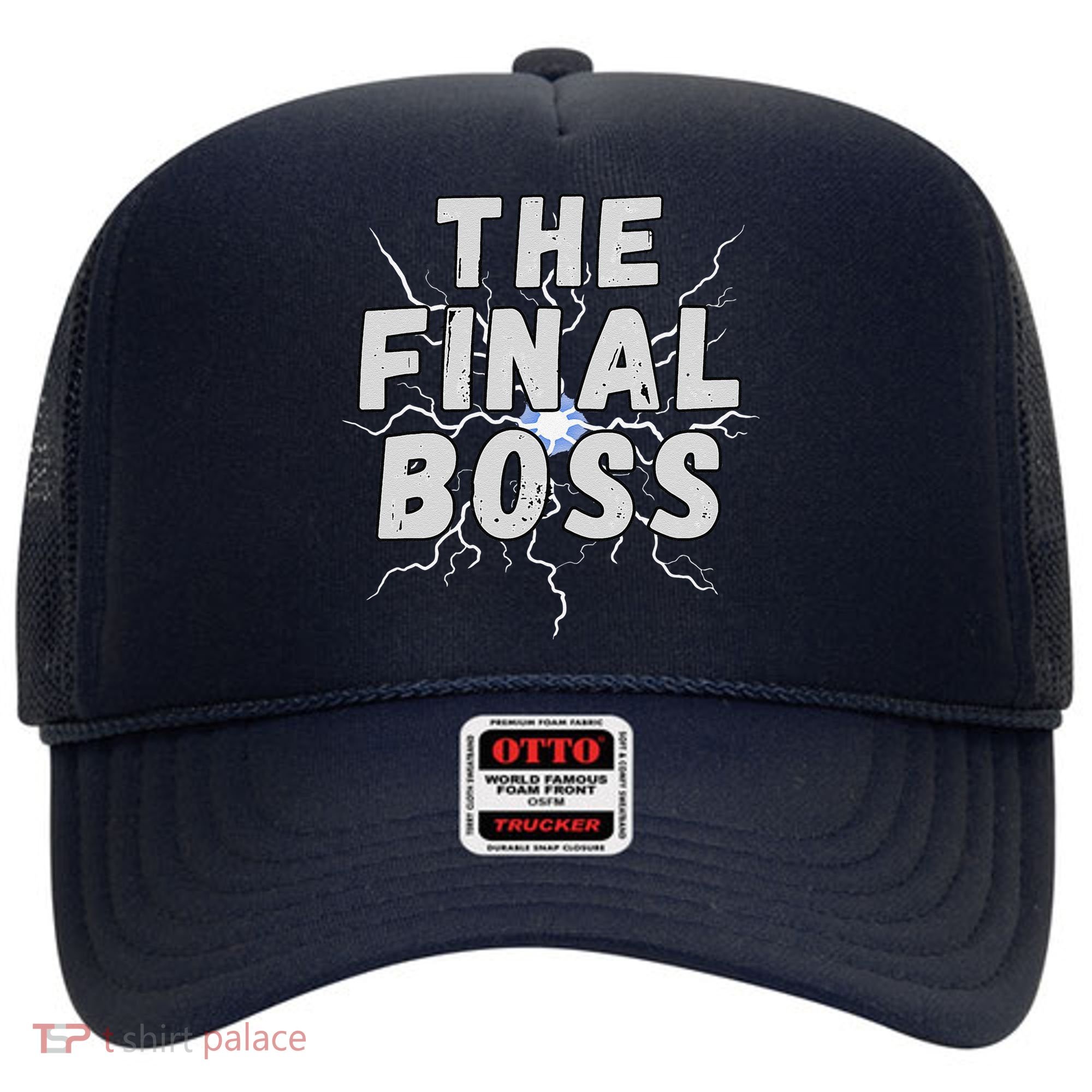 The Final Boss Rock Lightning Wrestling Rock Final Boss Hat