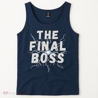 The Final Boss Rock Lightning Wrestling Rock Final Boss Tank Top thumb 2